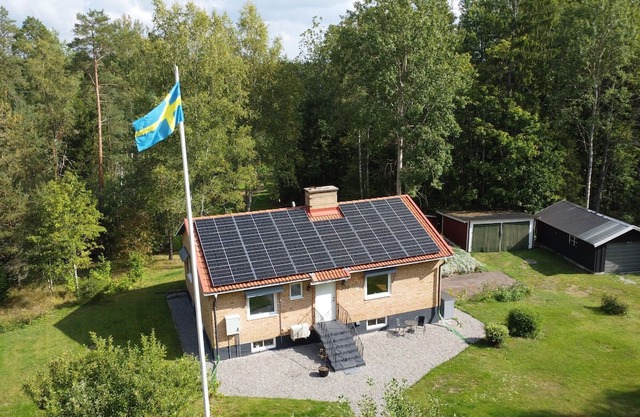 Villa Orreforshult - Modern vacation home with its own pond in Småland