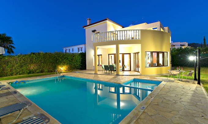 Argaka Villa | Argaka Beach Villas - Private Pool -Sea Views Wifi