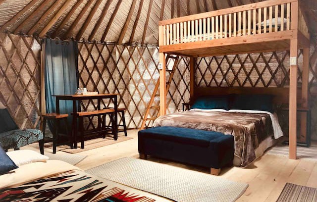 Forks Other | Isaac’s Yurt at Hoh Rainforest Resort