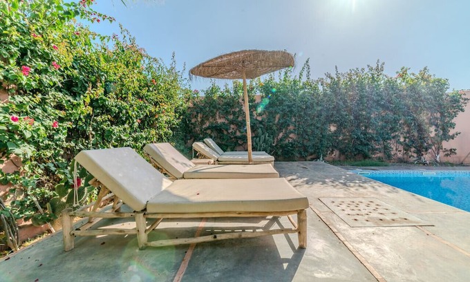District of Sidi Youssef Ben Ali Villa | Villa 0 Vis-à-Vis - Swimming pool -10min from Downtown