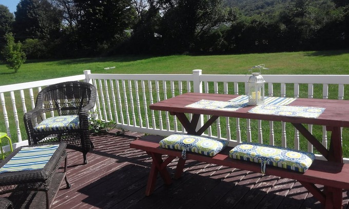 Oneonta House | A French Flair: 3bedroom/2bath Ranch home w/WiFi & AC-Sleeps 10