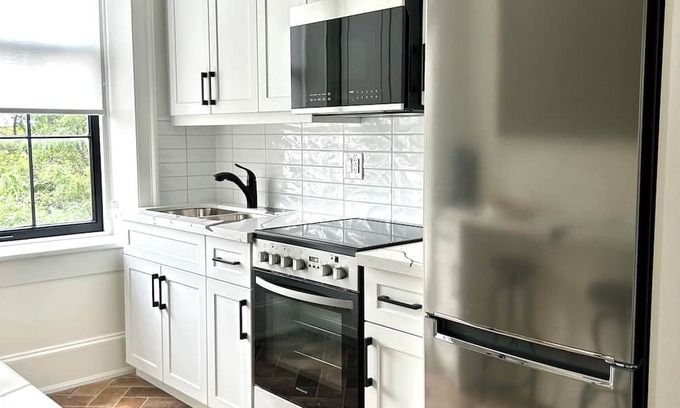 Port Hope Apartment | Boutique hotel suite in downtown Port Hope. On the Ganaraska River.
