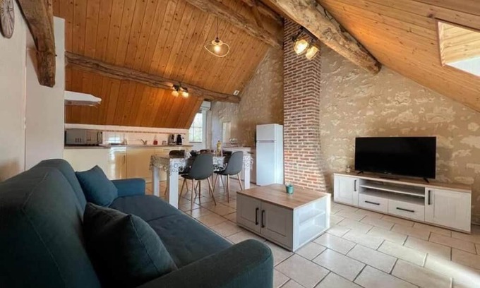 Mareuil-sur-Cher Apartment | COSY ACCOMMODATION~CLIMATE CONTROL~ZOO DE BEAUVAL