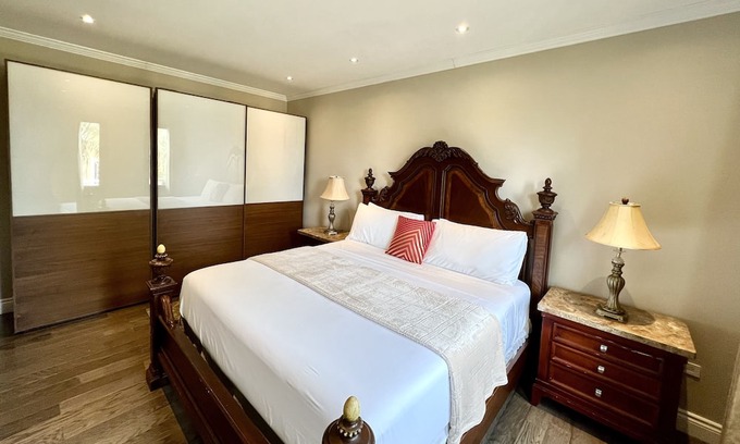 Port of Spain Apartment | Pandora Luxury Home In POS: King Guest Room