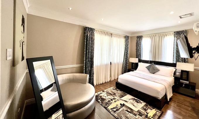 Port of Spain Apartment | Pandora Luxury Home in POS: Queen Guest Room
