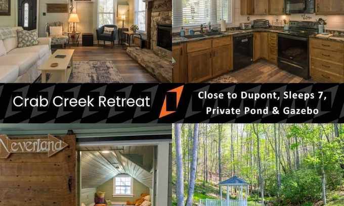 Hendersonville House | Crab Creek Retreat~$375 Free Activities Daily