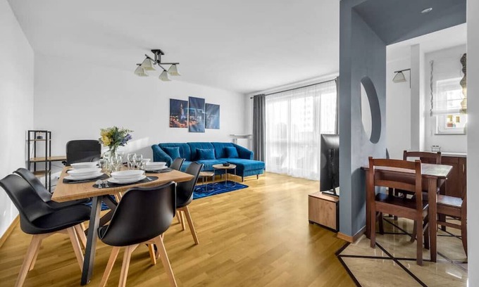 Praga Poludnie Apartment | Grochów Apt - Terrace, Parking - By Rentujemy