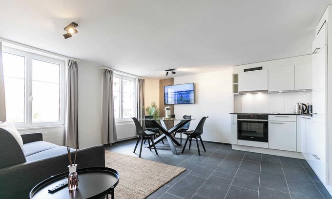 St. Gallen House | book2stay 2-room apartment #2 Rosenberg up to 4 people