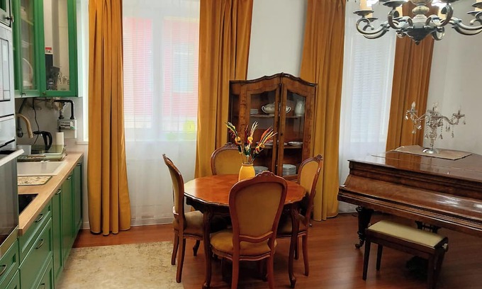 Siauliai County Apartment | Old Town Gem 💎nLocated in the old Town of Naujoji Akmene .