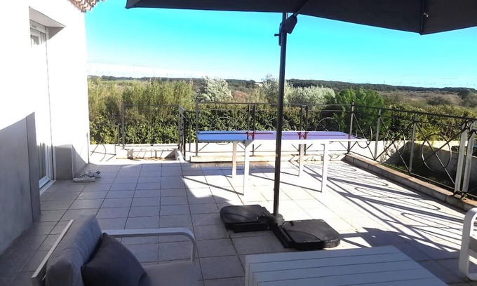 Vic-la-Gardiole Apartment | Cosy apartment with spacious terrace