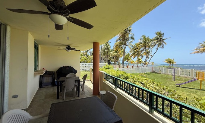 La Pared Apartment | Beachfront Garden Apartment with Ocean View. This unit is fully equipped.